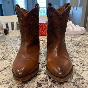 Frye studded Cowboy boots